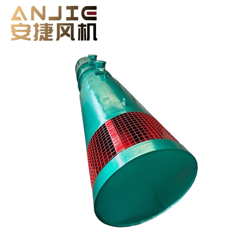 Wind Tunnel Axial Flow Blower Fan Wind Tunnel Mining Fan Surface Mine Ventilation Axial Blower Construction