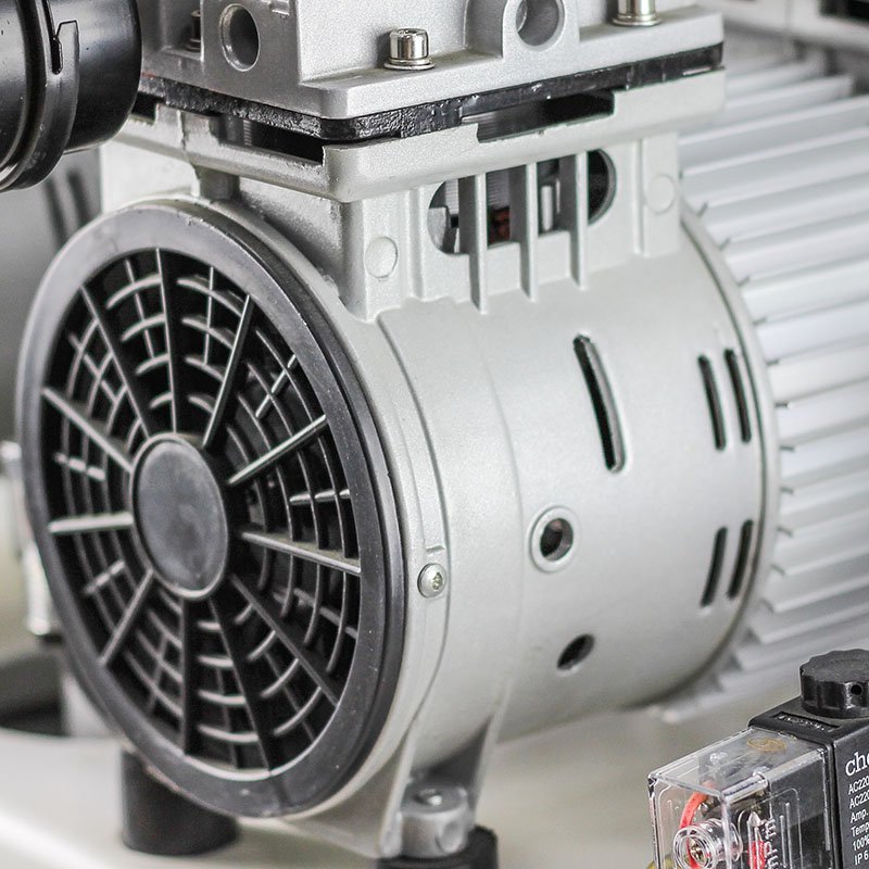 China Supplier Aluminum Air Compressor Piston 100L 3 HP 405L/min Silent Oil Free Air Compressor for Sale