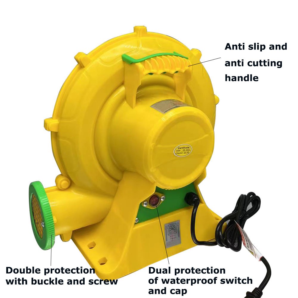 High Quality Household Outdoor Small Electric Inflatable Fan Blower for Inflatable Games