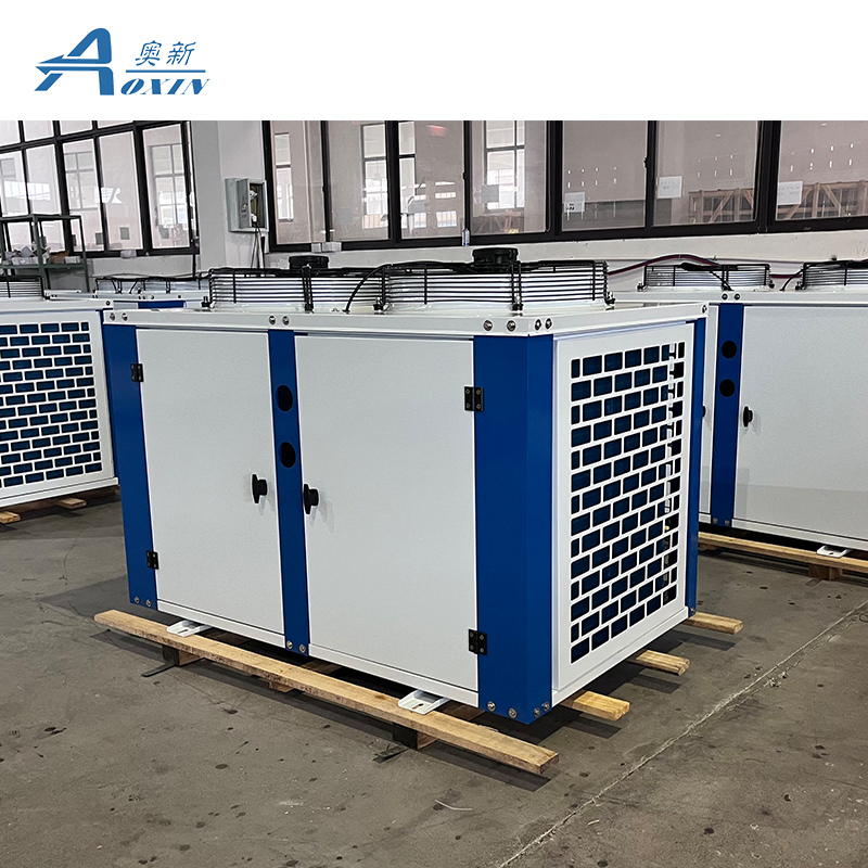 8HP Box Type Air Cooled Refrigeration Top Discharge Condensing Unit