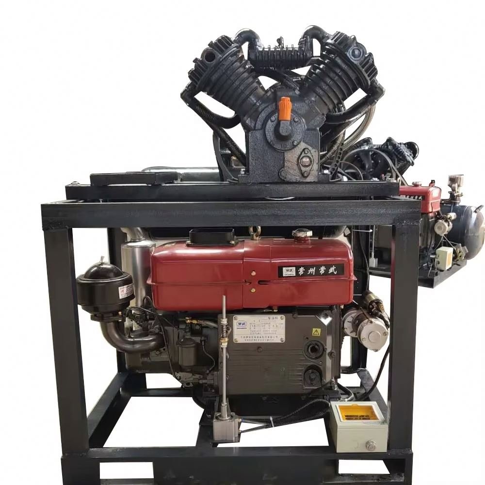 diesel Engine Driven air Compressor 5bar air Compressor W-3/5 Low Price Mining