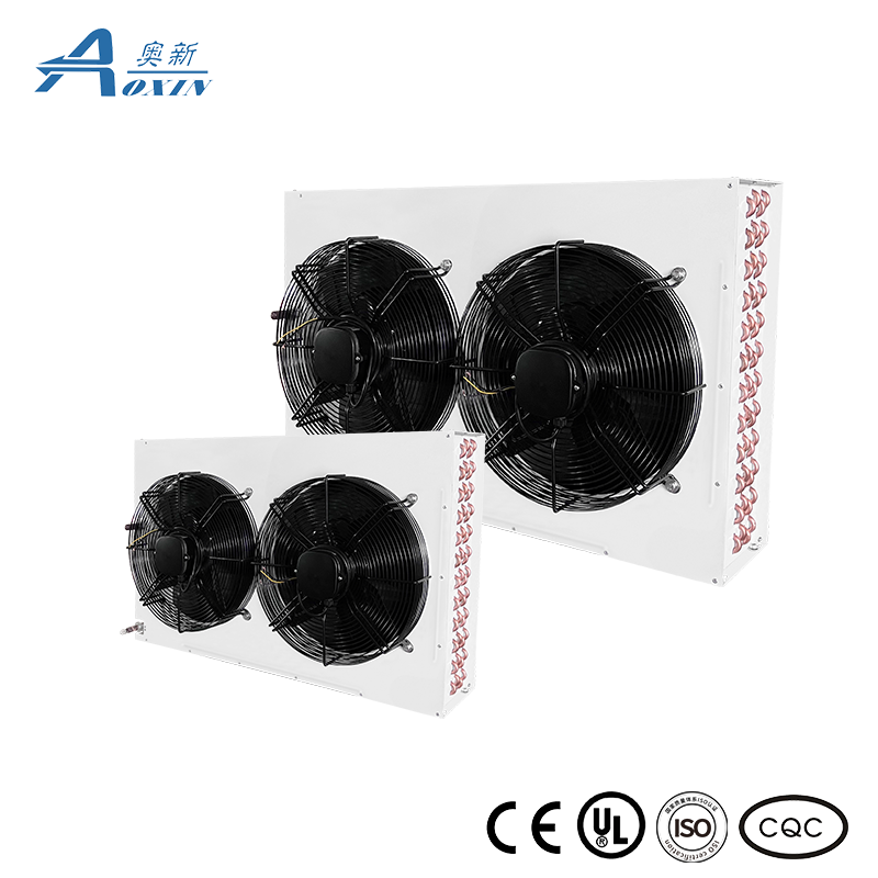 Customized White H Condenser Air-cooled Condenser With 2 Fans (Brand: WEIGUANG) Unit Cooler for Cold Room