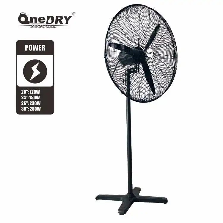 30inch 750mm Pedestal Fan CE SAA Axial Blower High Quality Wall Fan and Stand Fan 3 Speeds for Commerical and Industrial Using