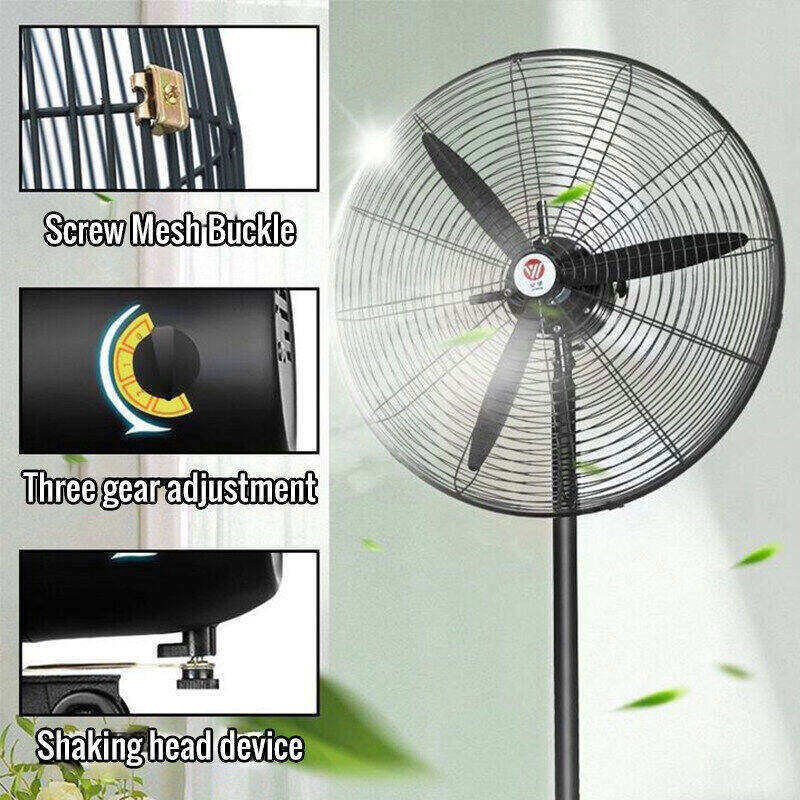 30inch 750mm Pedestal Fan CE SAA Axial Blower High Quality Wall Fan and Stand Fan 3 Speeds for Commerical and Industrial Using