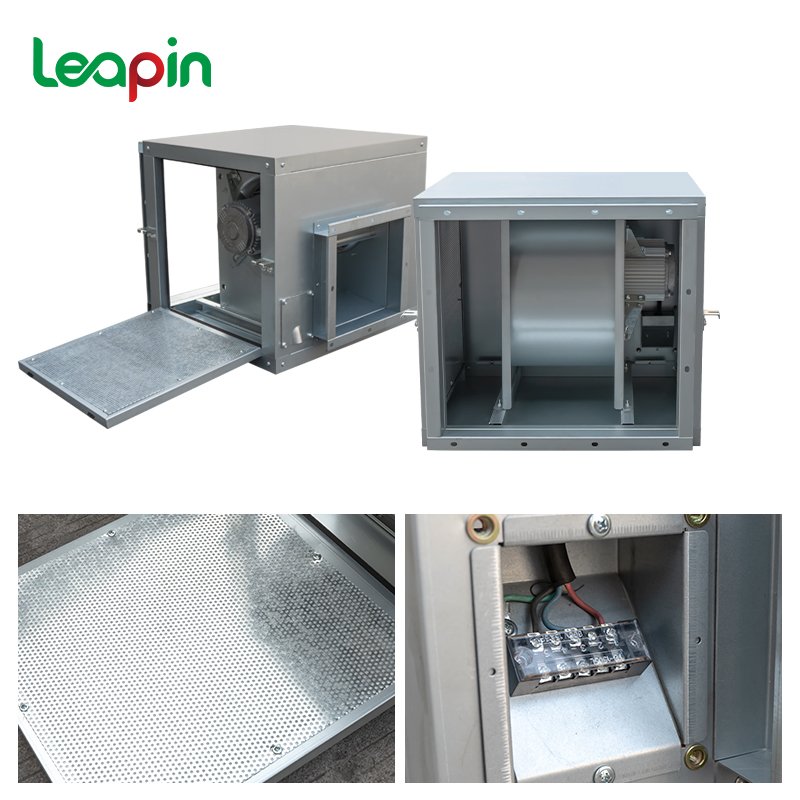 CIF Centrifugal Inline Fan 12000m³/h 590 pa Cabinet Type Centrifugal Fan Low Power Consumption and High air Volume 220v/380V