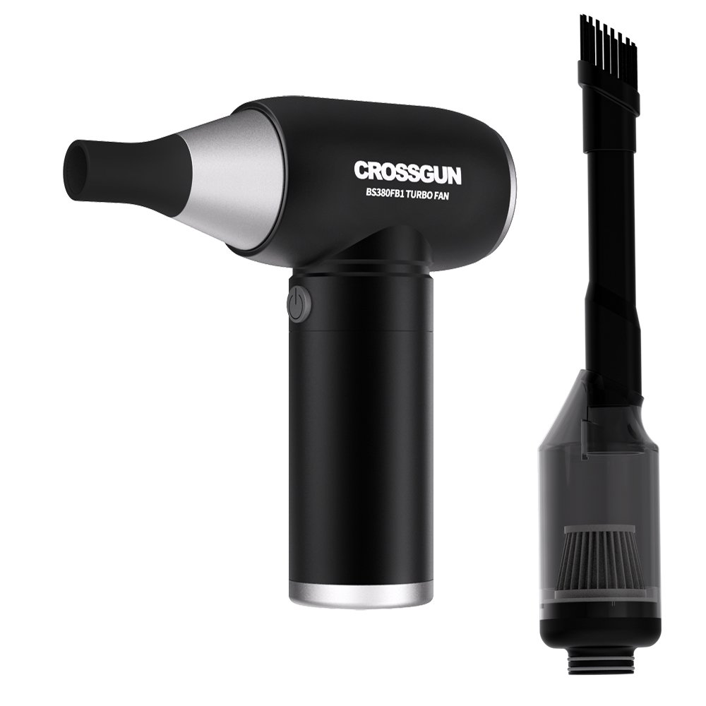 Electric Air Blower Portable Turbo Fan Rechargeable Cordless Compressed Air Duster Cleaner for Computer Keyboard Mini Jet Fan
