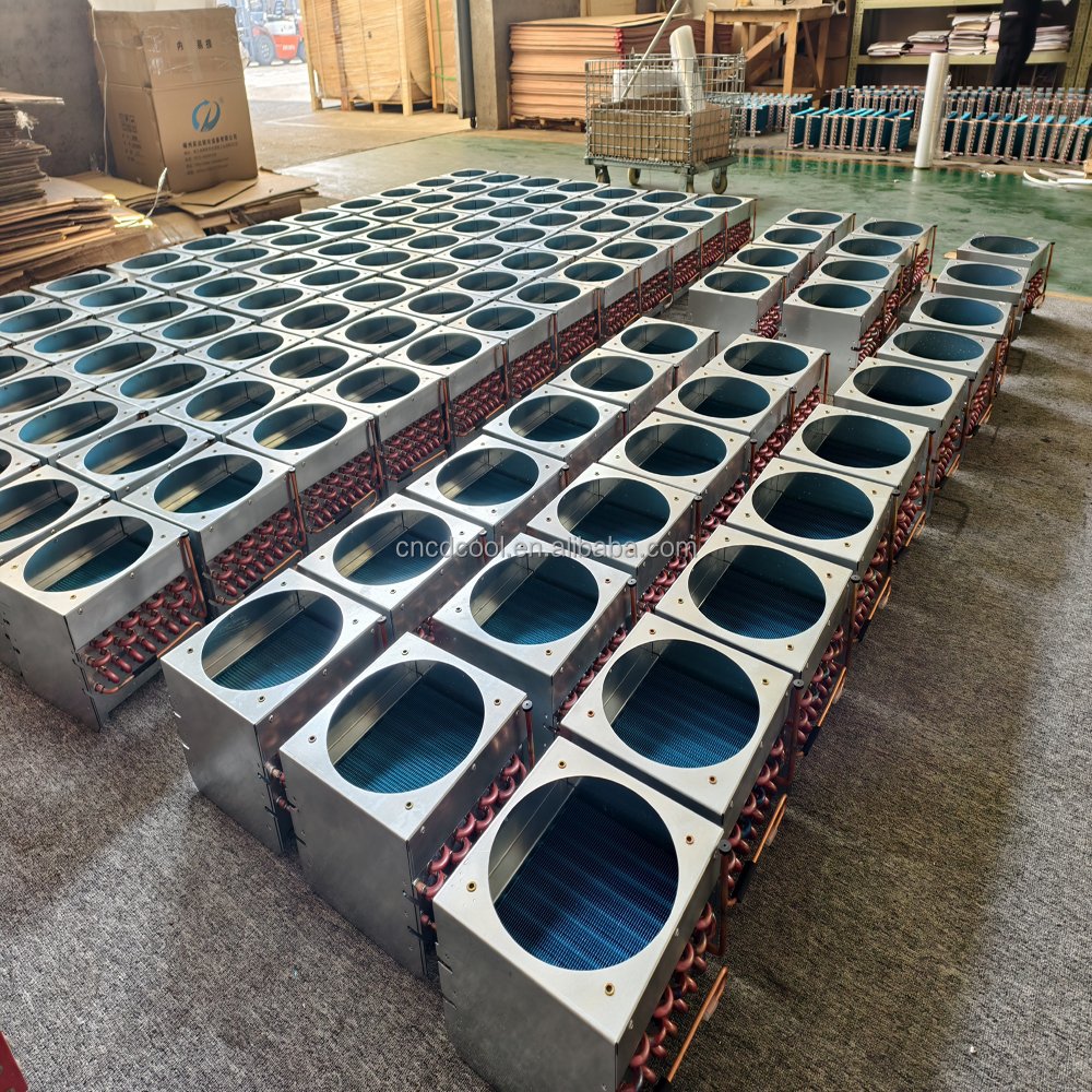 CHENDA Hot Sale Customized Air-cooled Heat Exchanger Copper Tube Fin Evaporator Condenser