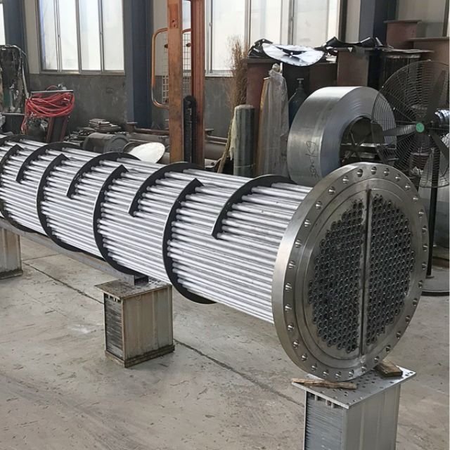 AISI304 Tubular Steam Heating Water Tube Heat Exchanger Evaporator Shell and Tube Condenser