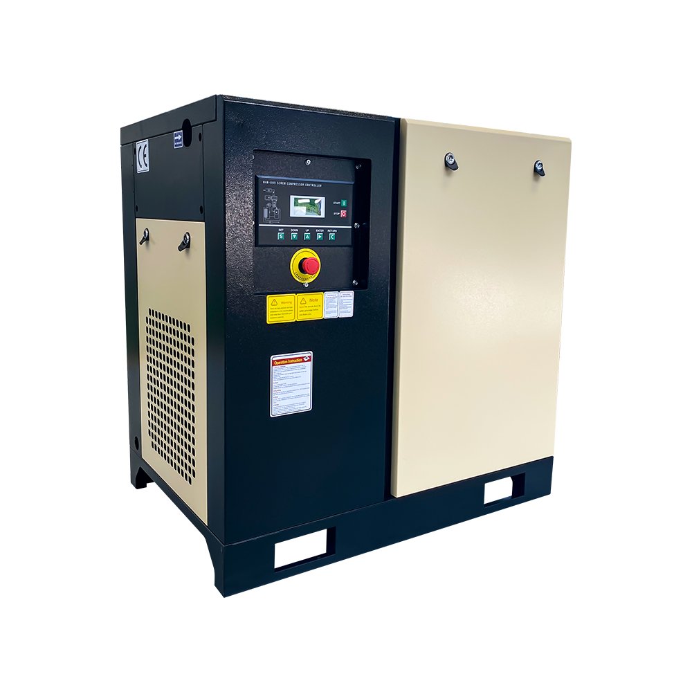 JIANGTIAN High Standard Industrial Screw Air Compressors 7.5kw 220kw Baosi Airend IP55 Portable Gas/Diesel Oil/Lubricated Pump