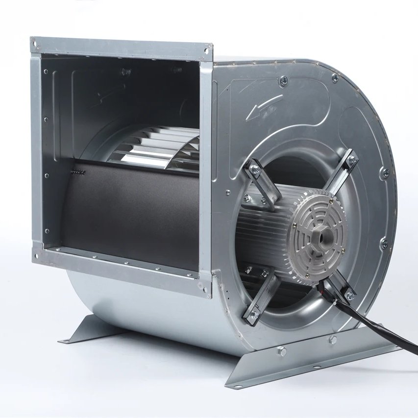 China 12 Inch High Pressure Radial Centrifugal Fan 220V 380V 450V Fresh Air Ventilation & Exchange Blower Unit