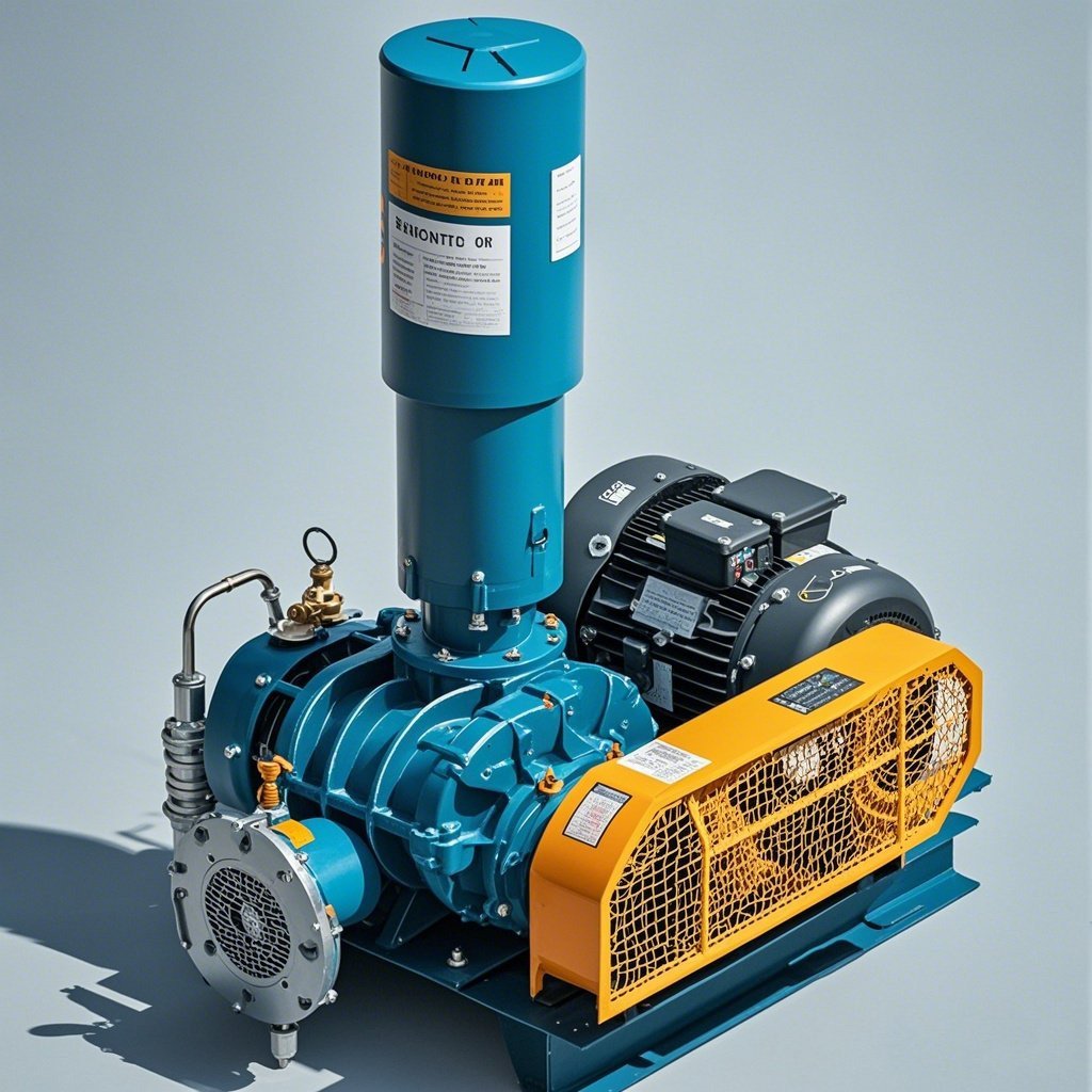 Roots Vacuum Pump Gutter Vacuum Truck Roots Blower Truck Pneumatic Blower