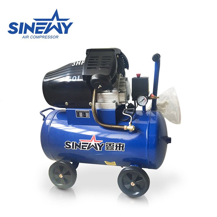 Sinewy Compresor De Aire Chinese Mini 8 Bar 50L 3Hp Ultra Quiet Silent Electric Portable Direct Driven Oilless Air Compressor