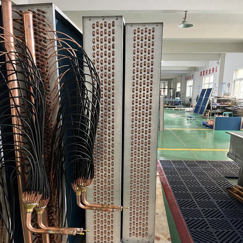Hot Selling Copper Tube Aluminum Fin air Hvac Heat Exchanger