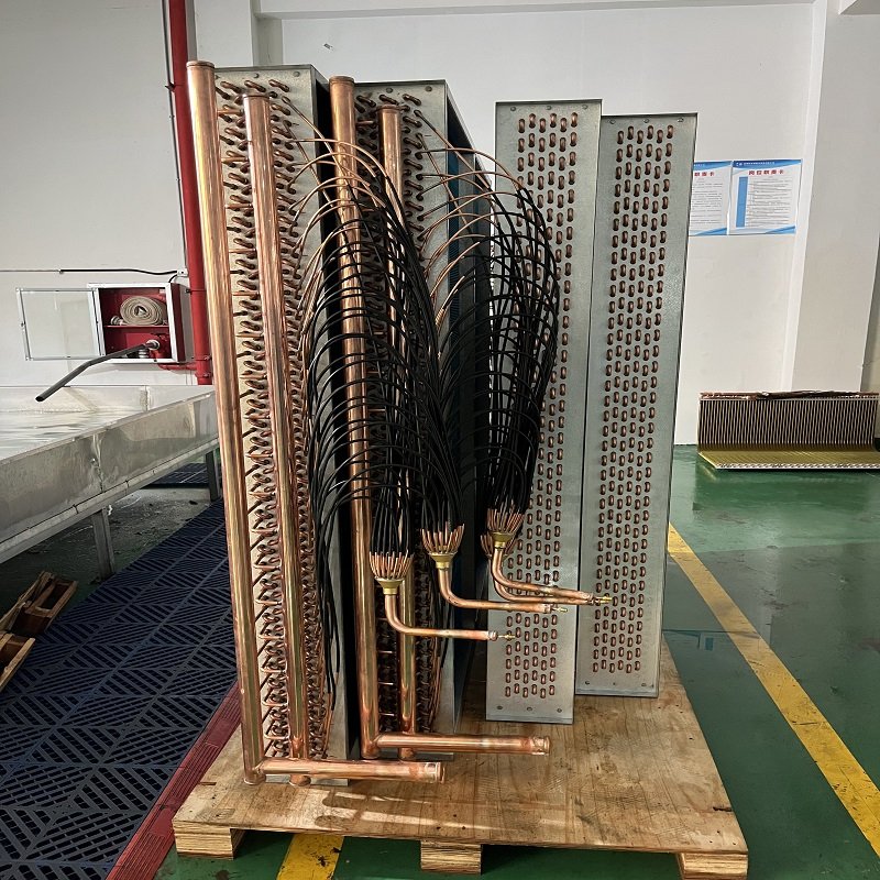 Hot Selling Copper Tube Aluminum Fin air Hvac Heat Exchanger