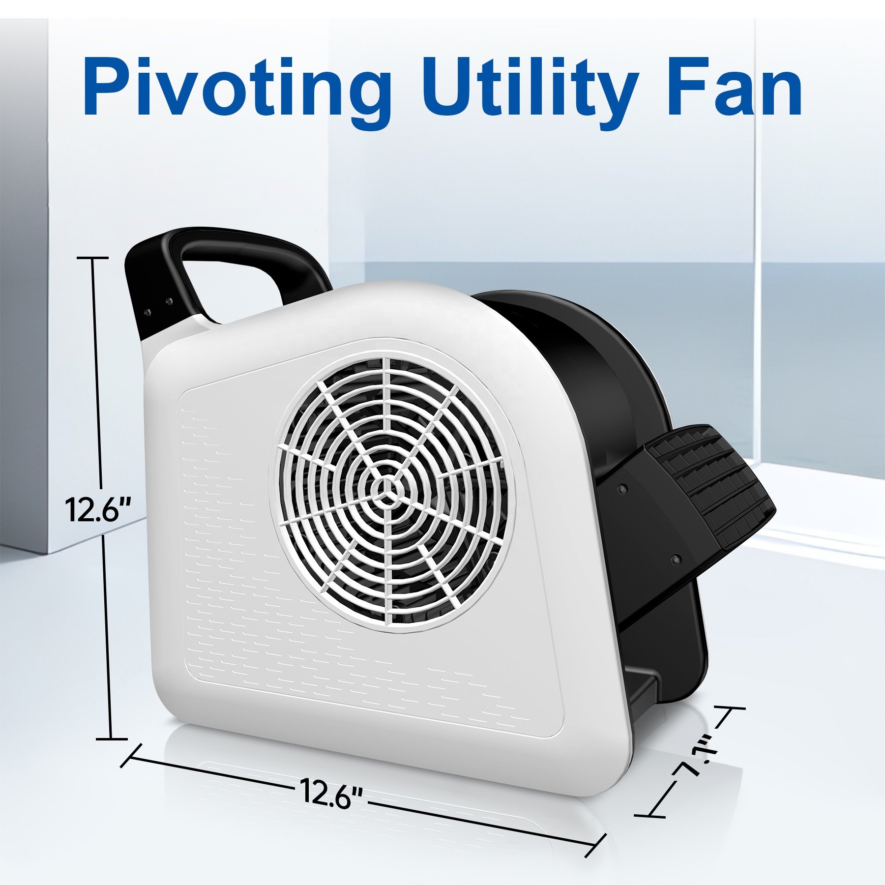 Lightweight Appliance Mover air 1/3HP 1000CFM Carpet Dryer Machine Blower for Floor Drying 3 Speed Commercial