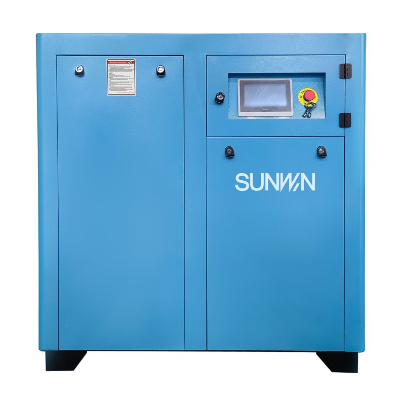 37KW 50HP 8BAR-10BAR 6.0m3/min Air Compressor with Screw Air Compressors for Compressed Air System Solution