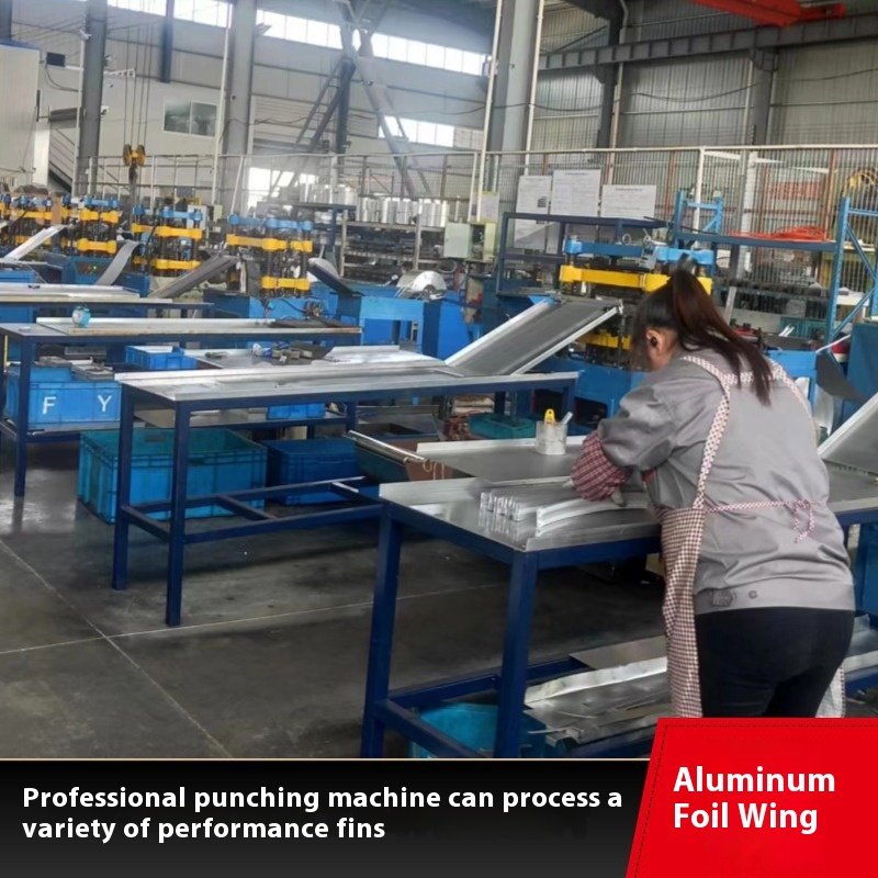 Custom Industrial Oil Cooling Air Cooler Aluminum Plate Fin Radiator with Screw Air Compressor Heat Exchanger