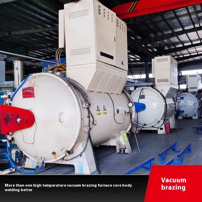 Custom Industrial Oil Cooling Air Cooler Aluminum Plate Fin Radiator with Screw Air Compressor Heat Exchanger
