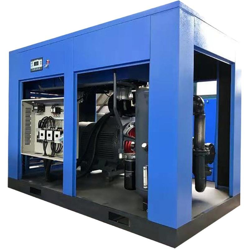 FUCAI High Quality Low Noise 0.8mpa 45kw 60hp Industrial air Compressor 250 Cfm Inverter