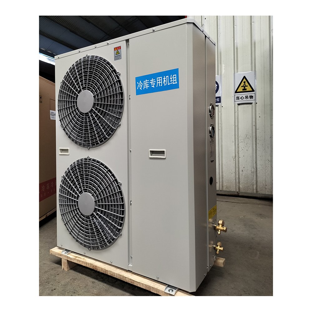 Hot-sell Compressor Refrigeration Unit Air Cooled Condens Unit HBP 6Hp Condensing Unit With Motor Cooling Fans Chiller