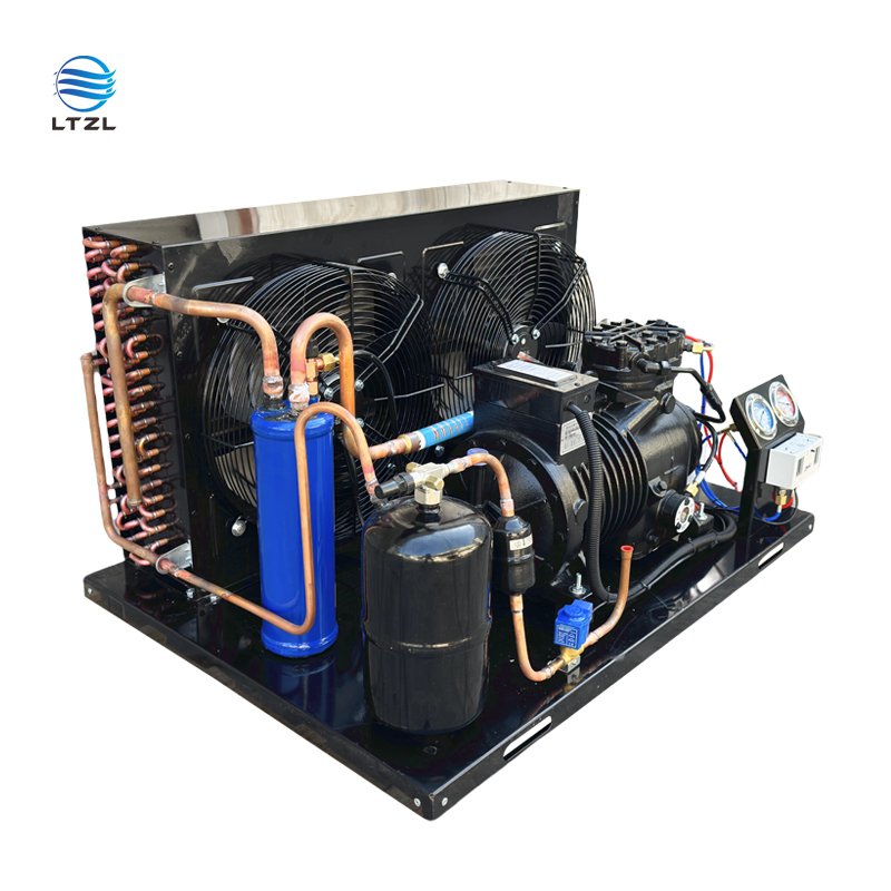 CA-1000 Copeland Fan Fin Condensing Unit Semi-hermetic Refrigeration 5hp 10hp 15hp Compressor Refrigeration Unit