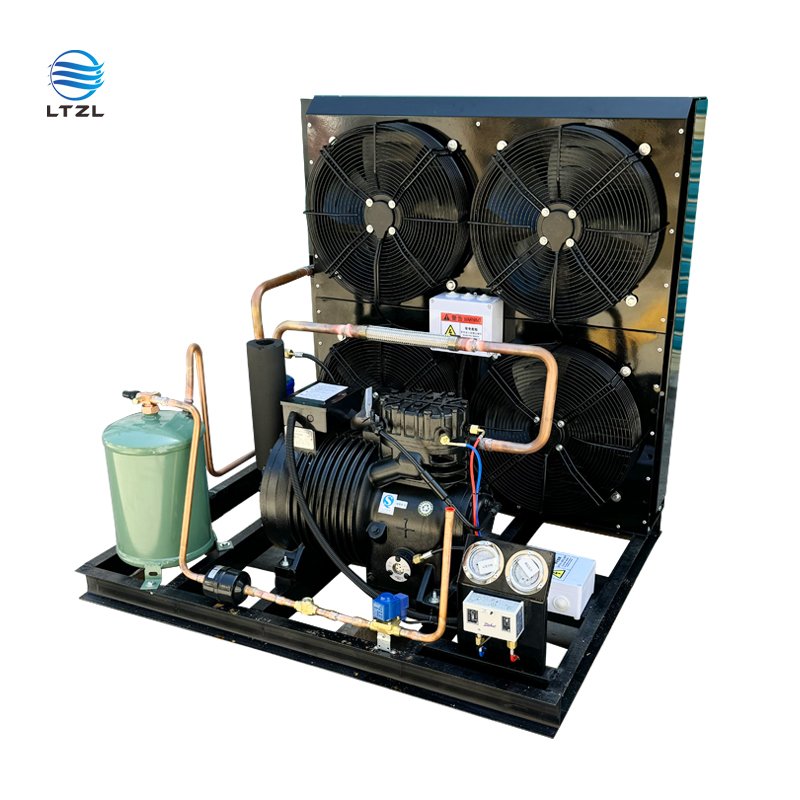 CA-1000 Copeland Fan Fin Condensing Unit Semi-hermetic Refrigeration 5hp 10hp 15hp Compressor Refrigeration Unit