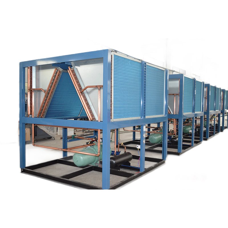 High Performance Industrial & Commercial Air Cooled Scroll Chiller / Air Cooled Screw Chiller