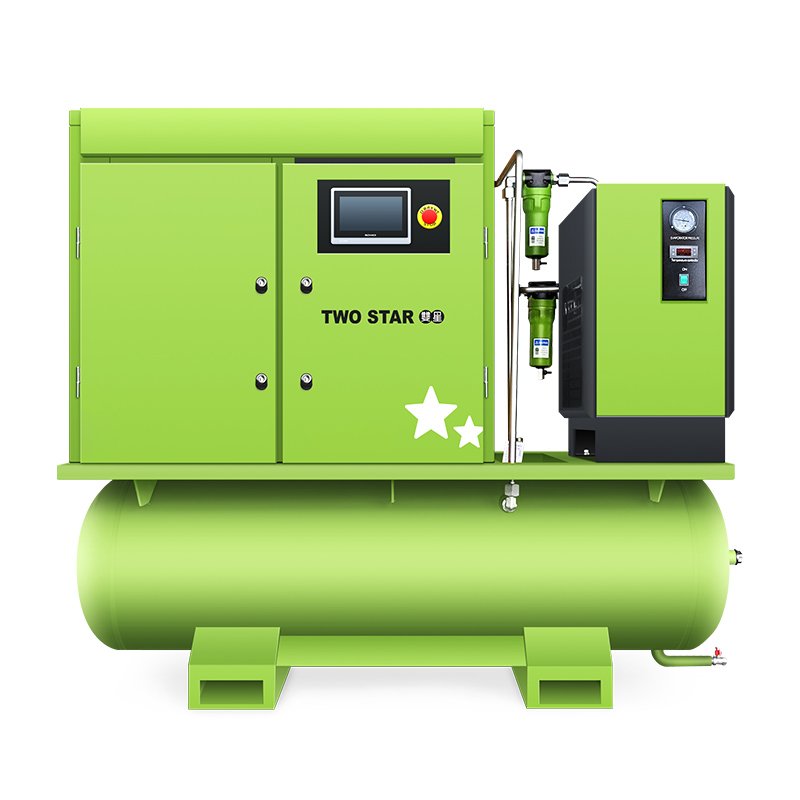 High Quality All-In-One 15kw 22kw 30hp Industrial Compressors Screw Air Compressor and Cutting Machine