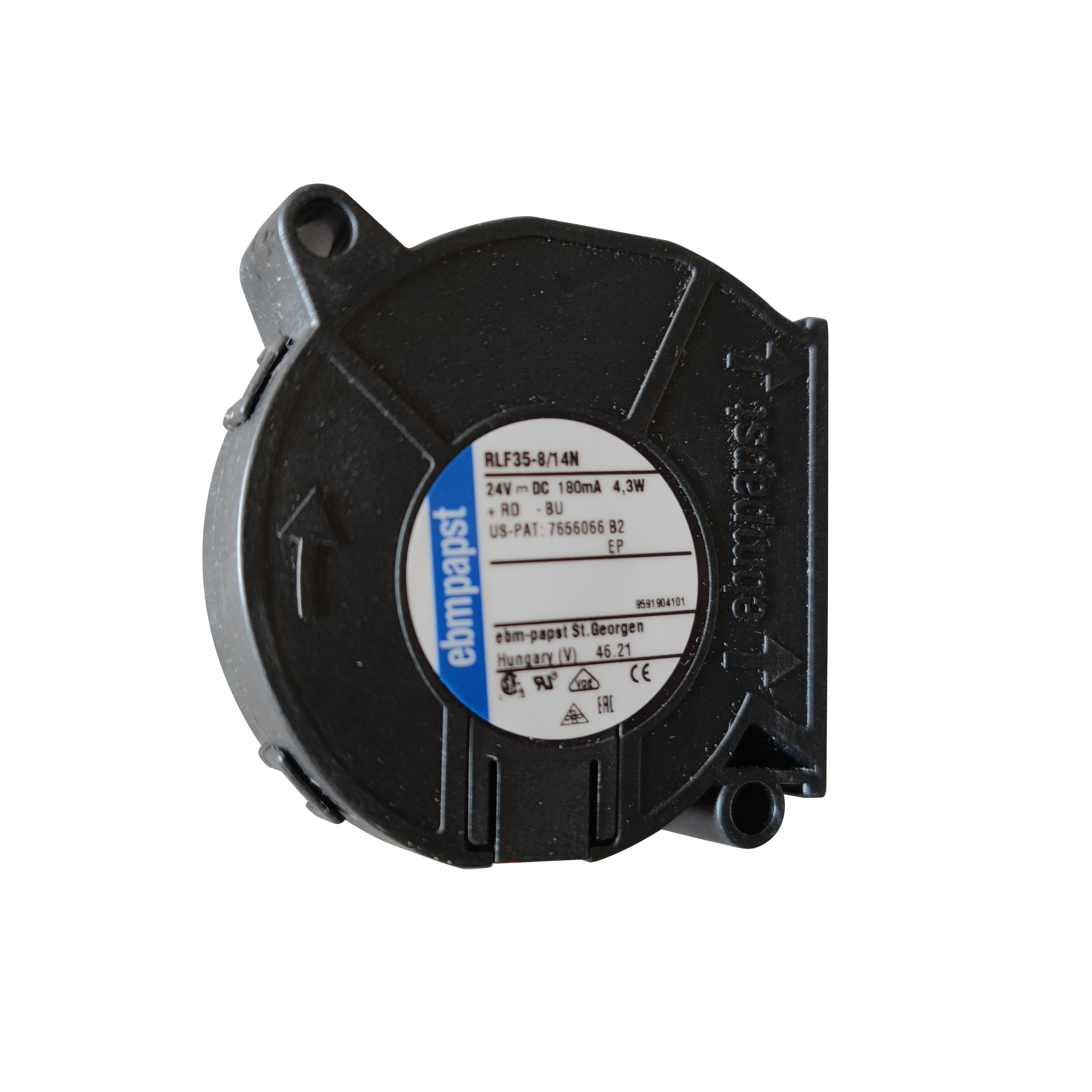 ebmpapst RLF35-8/14N 51*51*15mm 24V DC 4.3W Large Air Volume Cabinet Centrifugal Blower Cooling Fan