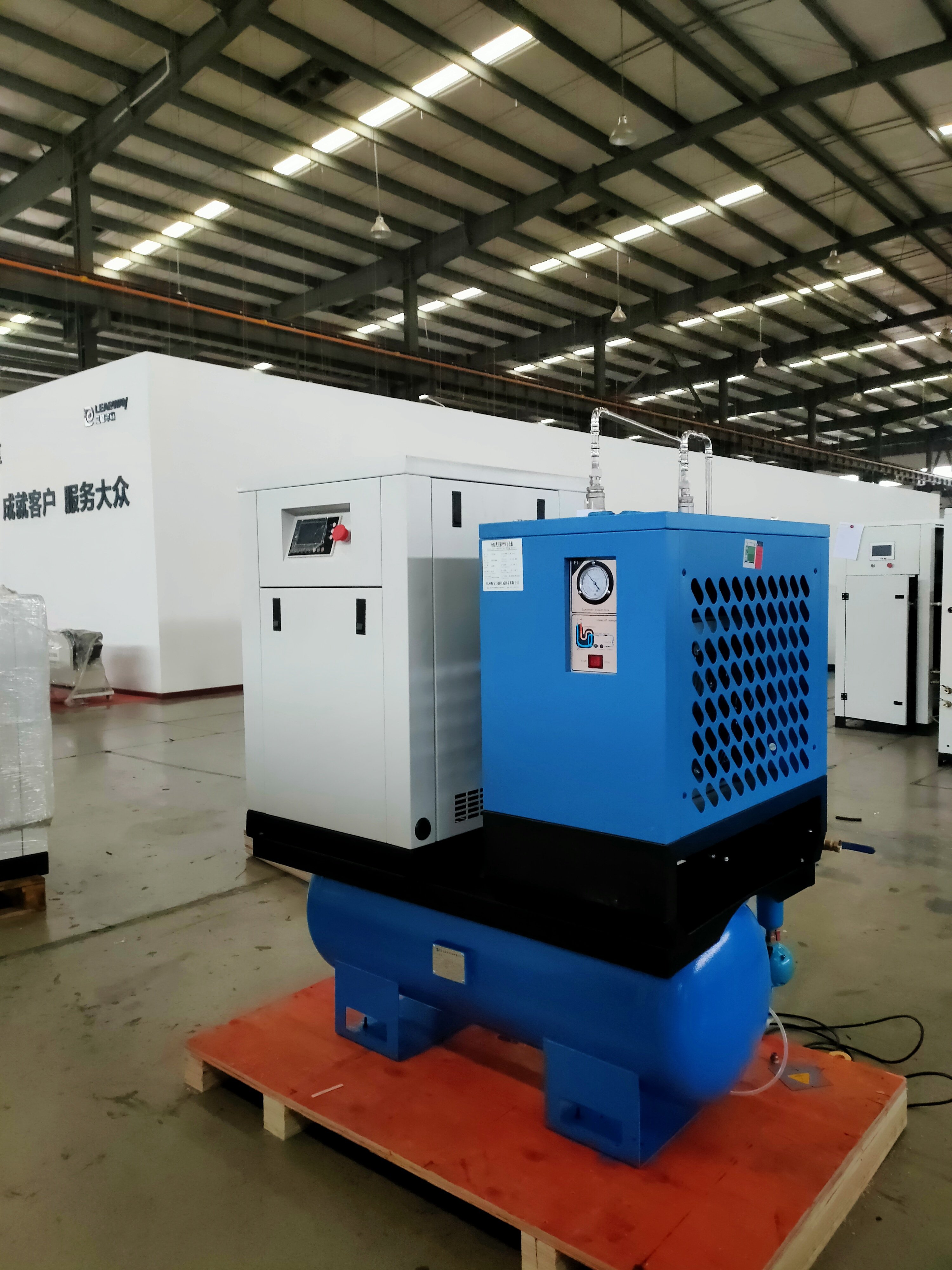 Portable Oil-Free Scroll Air Compressor Laboratory Silent Low-Pressure Scroll Compressor