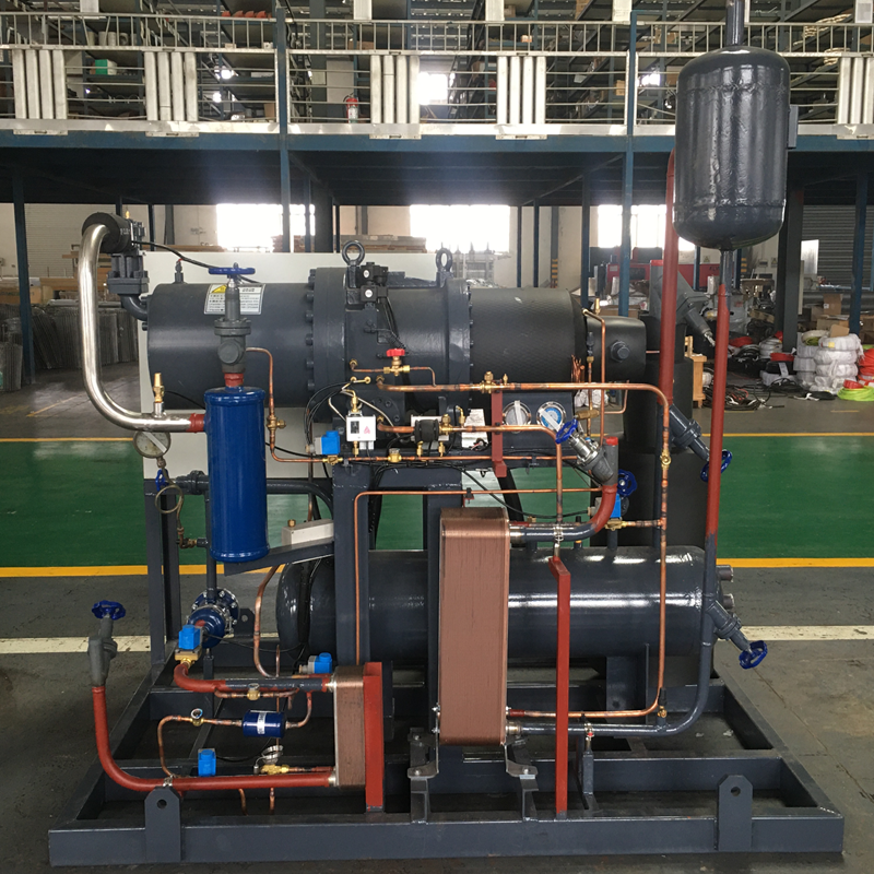 Factory Supply Big Power Screw Air-Cooled Compressor Condensing Unit for Cooling System Refrigeration