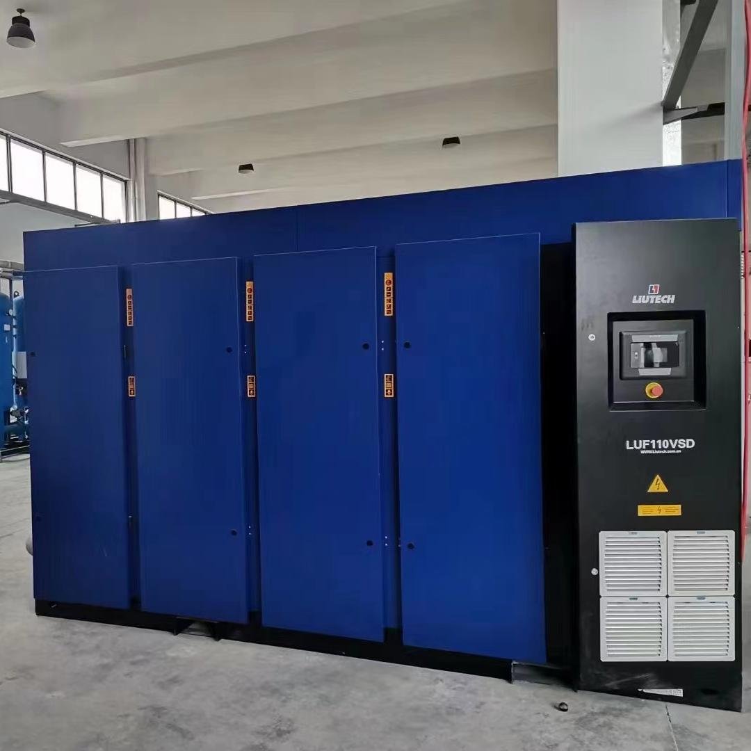 Atlas Copco Liutech Energy Saving Oil Free Screw Air Compressor Built in Frequency Converter
