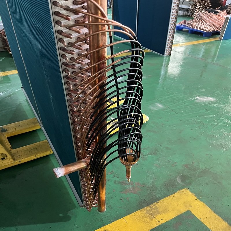 Air Conditioning Production Workshop Water air Dry Cooling Coil 304 Stainless Steel Heat Exchanger Ship Condenser Fins