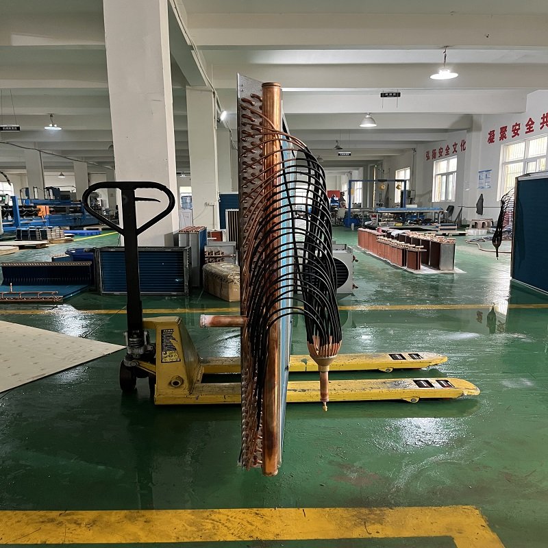Air Conditioning Production Workshop Water air Dry Cooling Coil 304 Stainless Steel Heat Exchanger Ship Condenser Fins