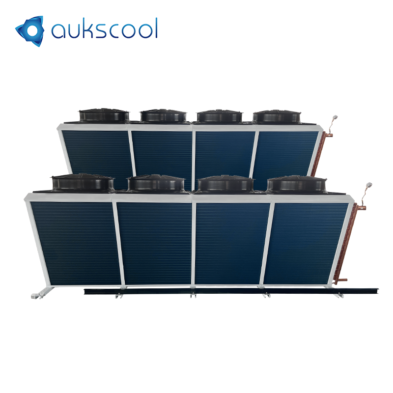 Low Noise Industrial V Type Air Cooled Condenser for Condensing Unit