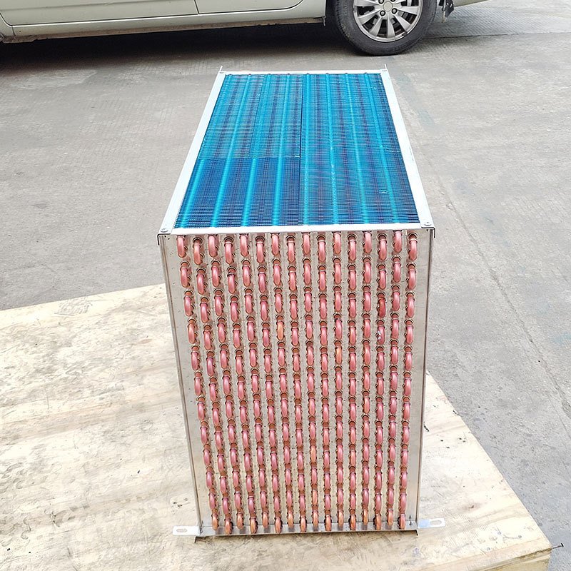 Shape Air Cooled Condenser Heat Exchanger Refrigeration Air Condenser