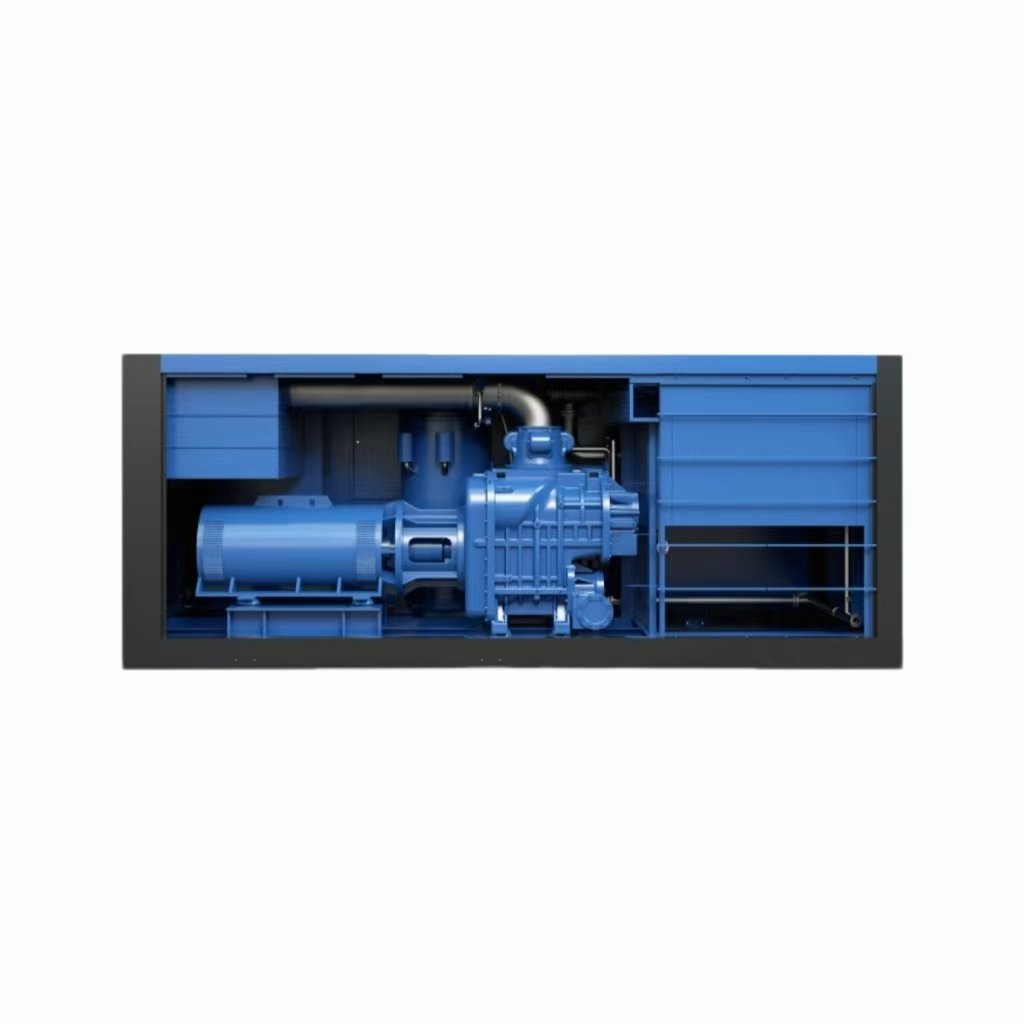 UNITED 132KW 160KW 185KW 200KW 220KW 250KW 280KW 315KW 355KW 400KW 177-536HP 23-84m³/min Two-stage VPM Screw Air Compressor 380V