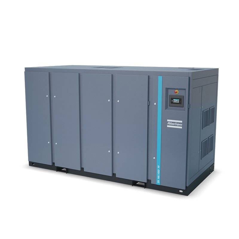 Water Cooled Version ZR ZT ZR160VSD+ ZR160 FF VSD 160KW 200HP Atlas Copco Oil Free air Compressor