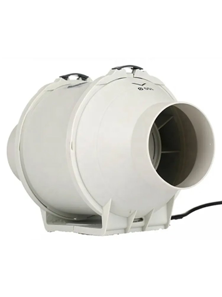 OEM/ ODM Factory Made Design Own Brand Bathroom Grow Tent Hydroponic Ventilation Duct Fan Mixed Flow Fan