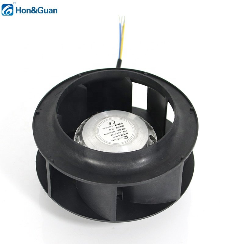Hon&Guan Factory 175mm Diameter AC Centrifugal Fan HEE-175Z Big Power Exhaust Fan Hydroponics OEM/ODM