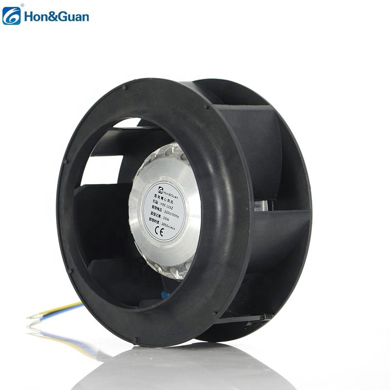 Hon&Guan Factory 175mm Diameter AC Centrifugal Fan HEE-175Z Big Power Exhaust Fan Hydroponics OEM/ODM