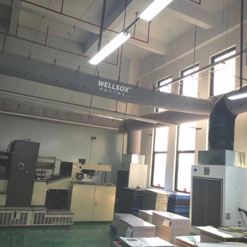 Widely Used HVAC Systems Parts Fire Resistant Ventilation No Condensation Fabric Bag Air Duct Customized Shapes and Colors