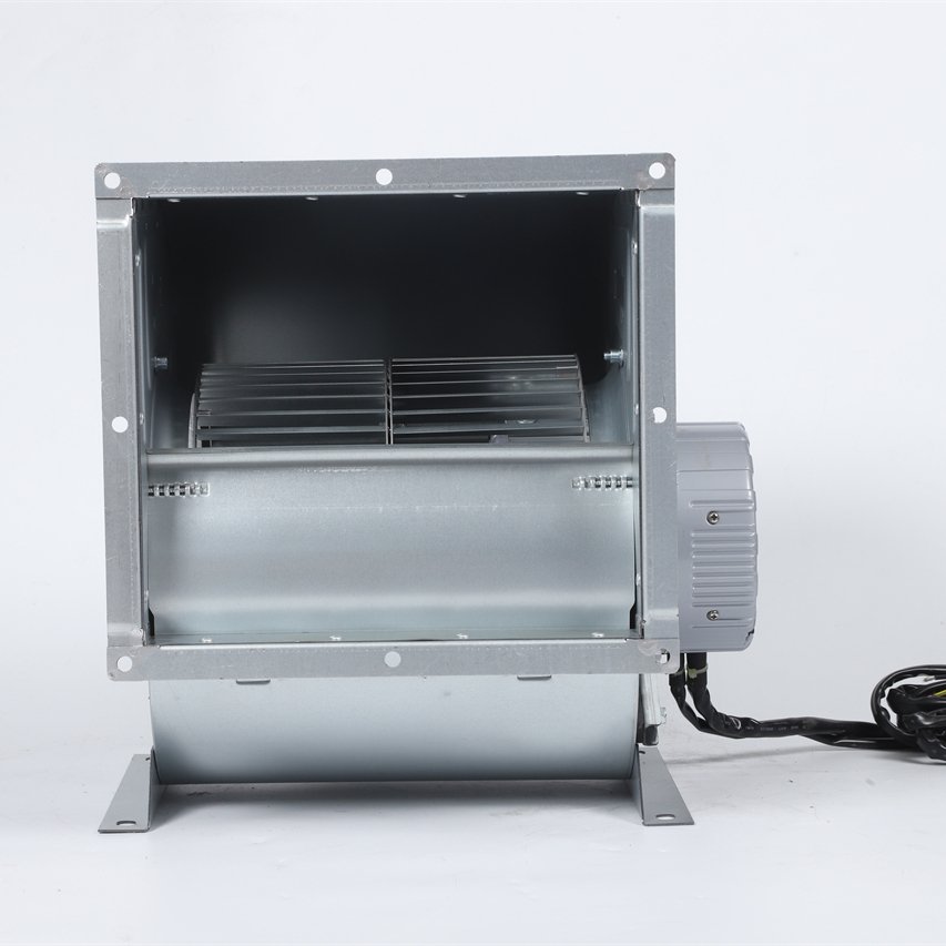 Industrial High Pressure Centrifugal Fan Flue Gas Ec Centrifugal Blower Electrical Motor Commercial DC Motor FREE Standing UL