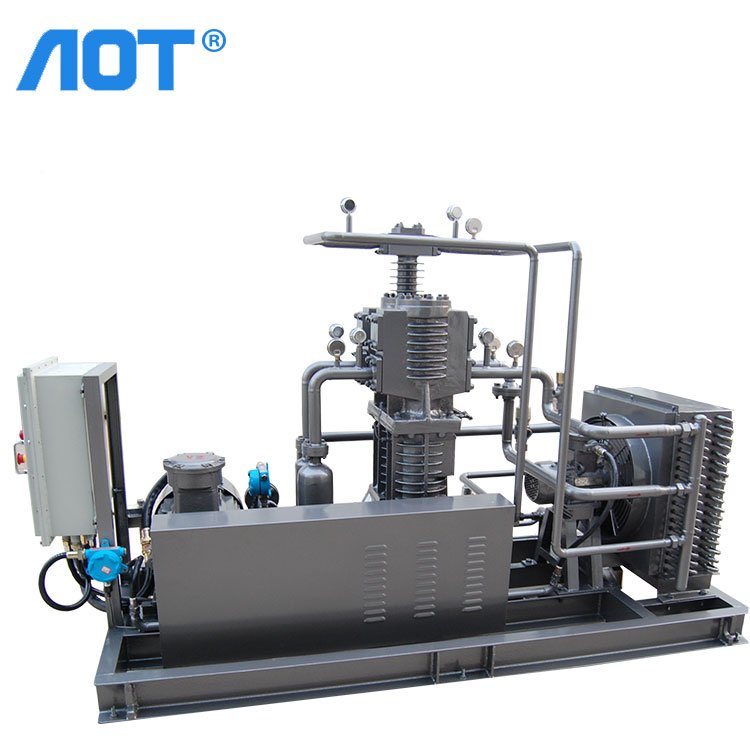 Gas Compressor Plant Diaphragm Air Compressors Cng Piston Compressor