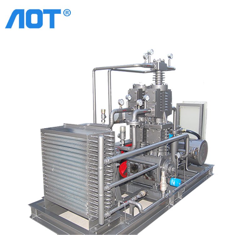Gas Compressor Plant Diaphragm Air Compressors Cng Piston Compressor