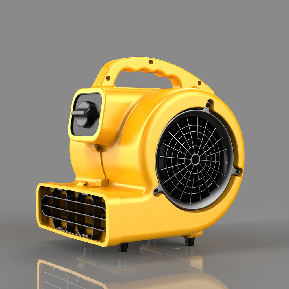High-Performance Commercial Air Mover Dehumidifier Effortless Water Damage Restoration