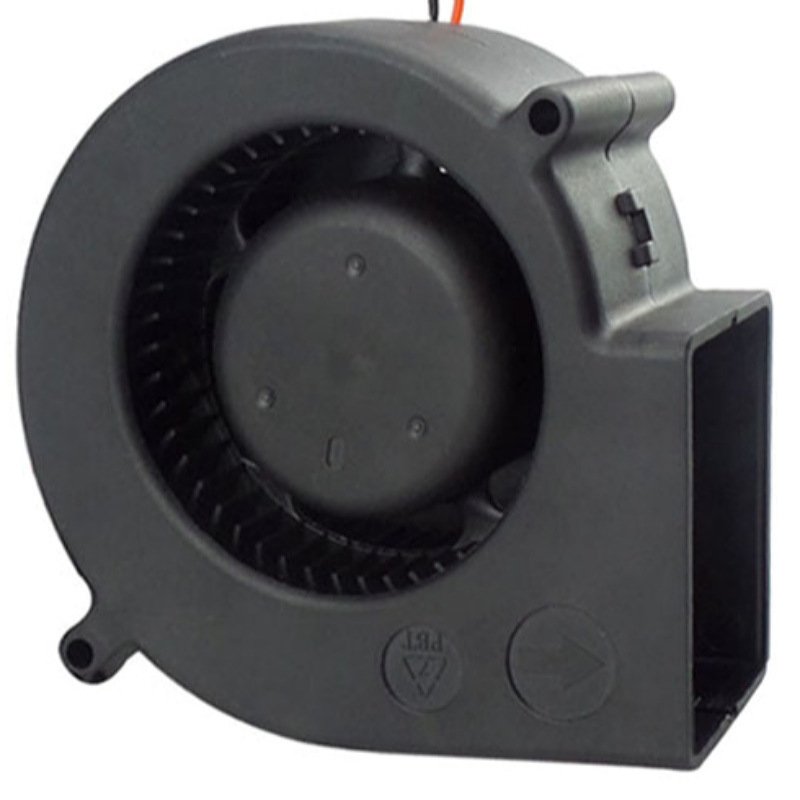 9733 Mini Blower Fan 12V 24V 48V DC 97*97*33mm Ball Bearing Centrifugal Fan Plastic Blades Free-Standing Mount OEM Supported