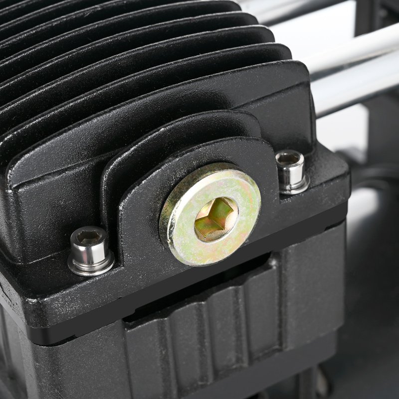 High Quality Mini Portable Oilless Air Compressor Engine Low Noise Piston Type Fish Pond Aerator Pump AC Power Core Motor