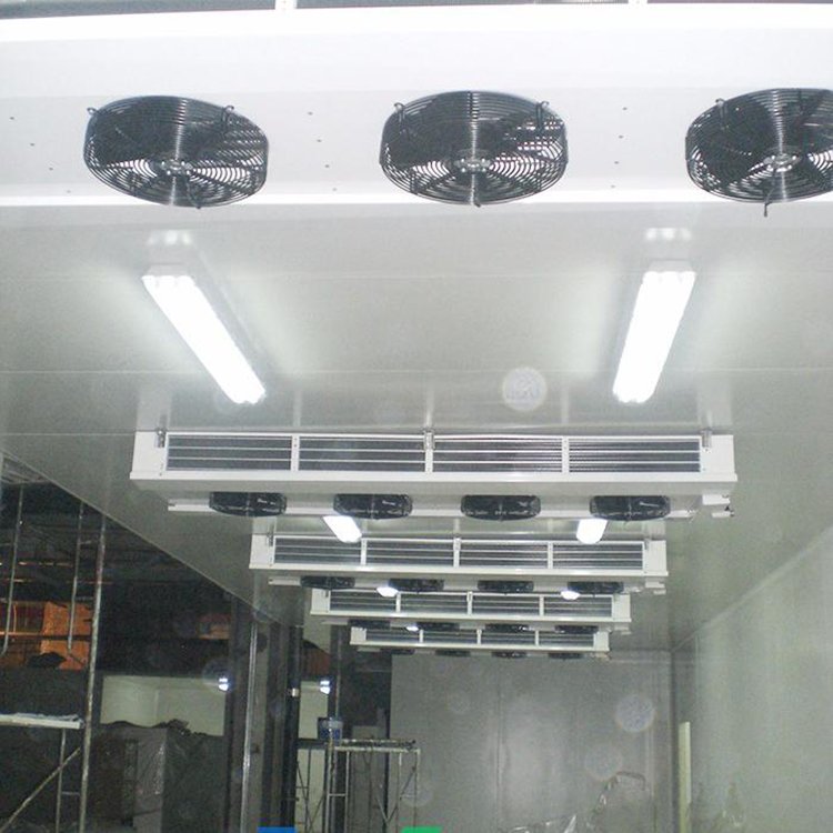 AC DC Fan Supply Air Cooler Evaporator Condenser Cooling Storage Refrigeration Heat Exchange Components for Cold Room