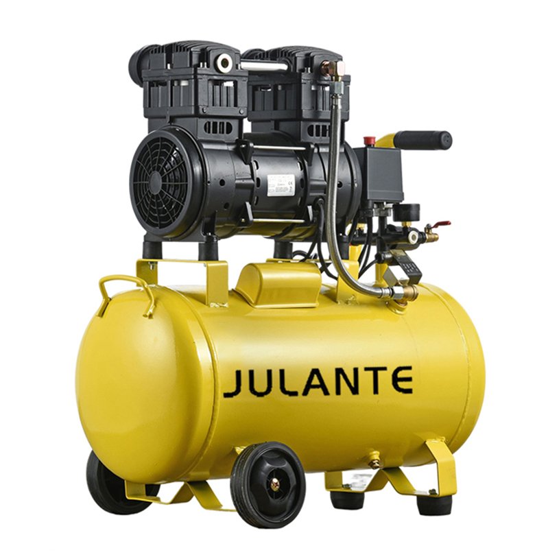 1400RPM Oil Free Portable Industrial Compressors Machine 550W 0.75HP 24L air Compressor 220v